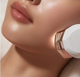 고주파 레이저 시술 장면
