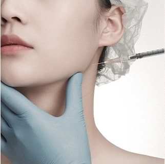 턱밑 보톡스 주사 시술