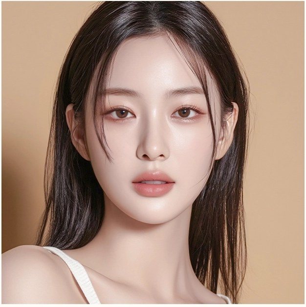 여성 모델 얼굴