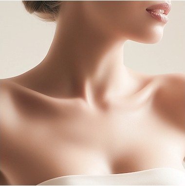 쇄골 및 목선 라인